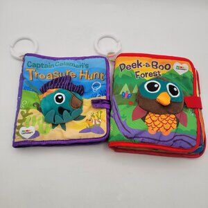 Lamaze Lot of Cloth Books for Baby or Toddler -  Sensory Crinkle Fine Motor
